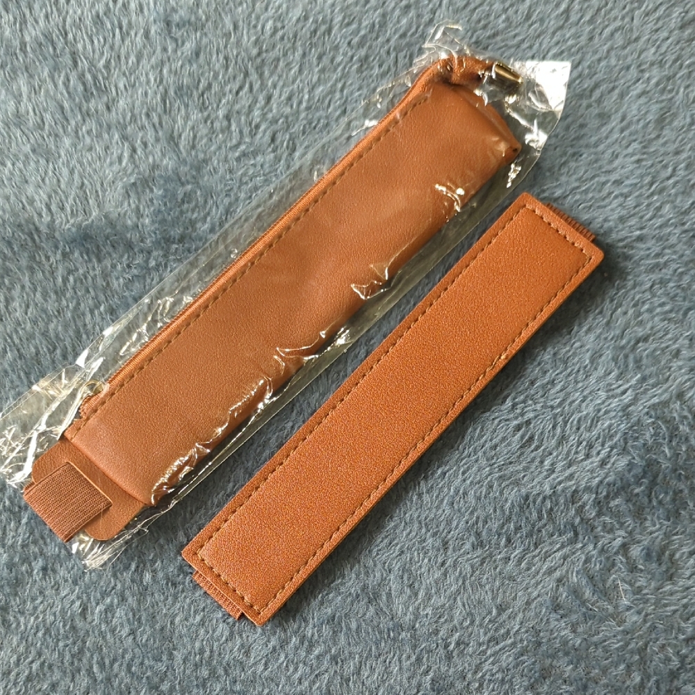 Brown Leather Pencil Case